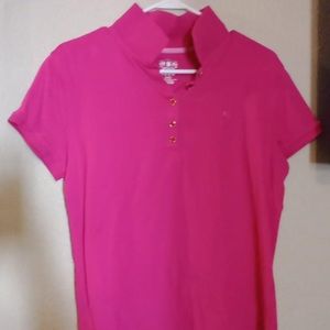 3 Izod short sleeve polo/golf/tennis shirts, size large